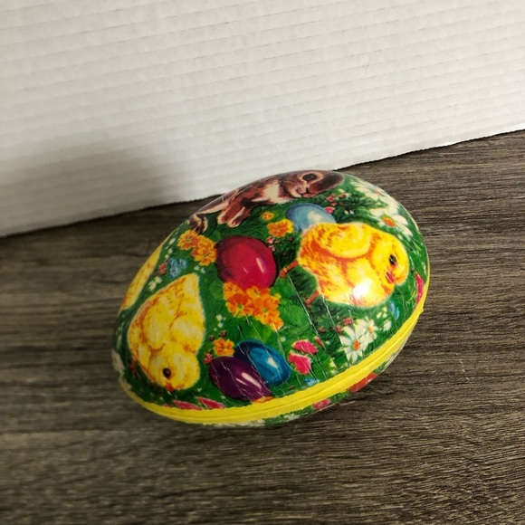 Vintage Colourful Fillable Easter Egg - Picture 2 of 12